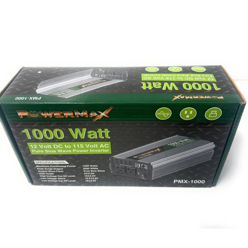 PowerMAX *POWERMAX PMX-1000 12 VOLT, 1000 WATT, PURE SINE WAVE
