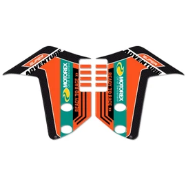 labelbike - 3D Sticker for Motorcycles Side Protection Mudguard Compatible with KTM 1290 Super Adventure S-T (Model S and T)
