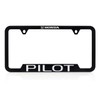 Honda Pilot UV Printed Black Plastic License Plate Frame