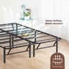 PrimaSleep 14 Inch Foldable Heavy Duty Metal Platform Bed Frame/Under-Bed
