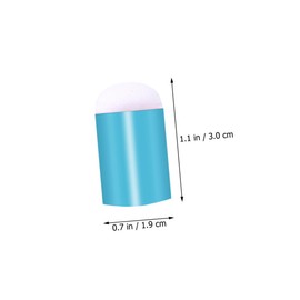 WOONEKY Diy Manicure Accessories 10pcs Nail Art Sponge Pen Tip Sponge Brush for Nail Art Graffiti Pen