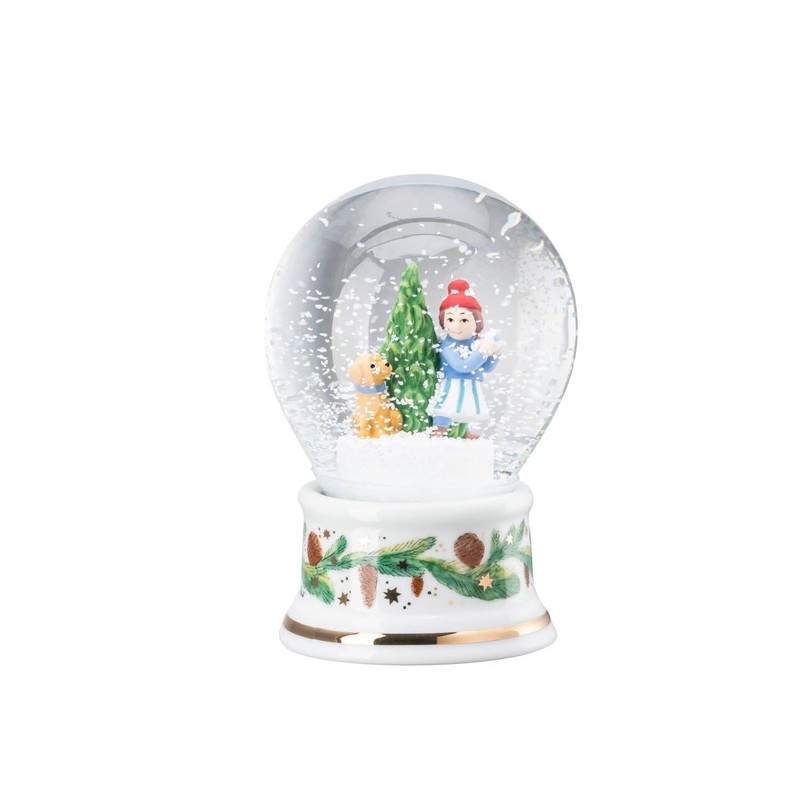 Hutschenreuther Christmas Collection 2025 Snow Globe Christmas Games Height 12