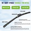 OEM QUALITY 22" + 22" PARRATI Premium All-Season Windshield Wiper
