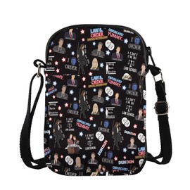 Law TV Show Inspired Crossbody Bag Law SVU Gift Law Detective Team Gift True Crime Merch (DUN DUN CB CA)