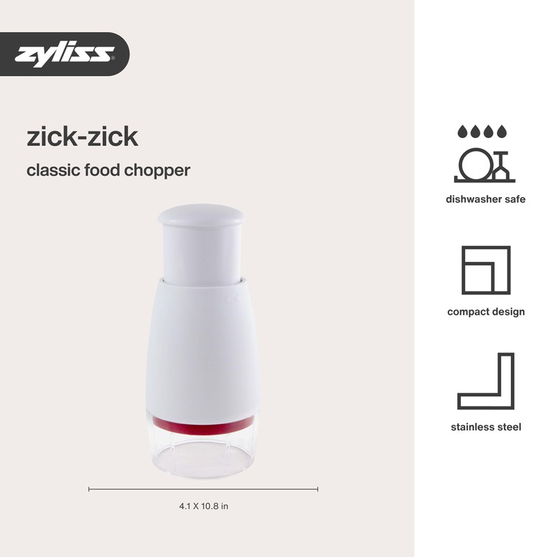 Zyliss Zick Zick Classic Food Chopper - Manual Food Chopper