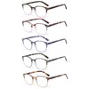 JM Blue Light Reading Glasses for Women with Spring Hinge,