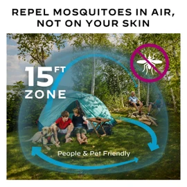Thermacell Mosquito Repeller Detachable Belt Clip for Portable Repellers; Compatible with MR300 & MR450; 15 Foot Zone of Protection; Effective Mosquito Repellent; Bug Spray Alternative