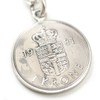 Shikui 656svn Danish 1 Krone Coin Necklace, No Gemstone