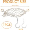 LATRAT Fruit Hammock, Cotton Rope Woven Fruit Net Fruit Vegetable