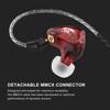 BASN Bsinger+PRO Dual Drivers Headphones (Earbuds/Earphones) with MMCX Detachable Cables,