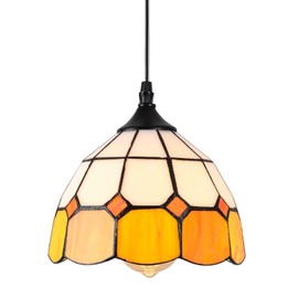 Battery Operated Pendant Light with CR2025 Remote,Rechargeable Ceiling Light Fixture with 9 Colors Dimmable Bulb,Battery Powered Pendant Light for Home Decor Indoor Kitchen Island Bedroom