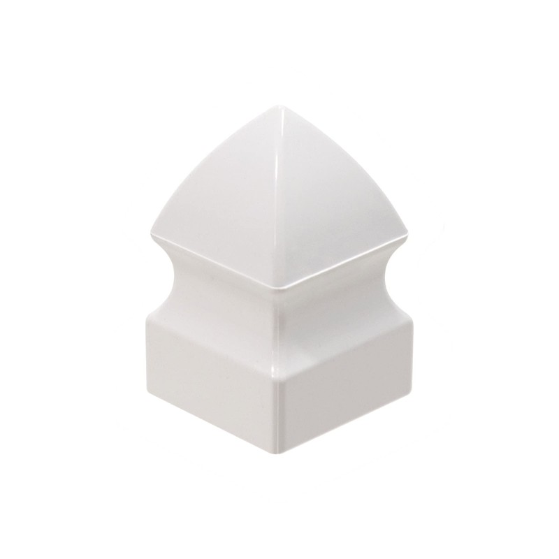 Plum Fittings 1" x 1" Gothic Vinyl Picket Fence Caps