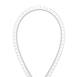 Panduit GEE62F-A-C Slotted Adhesive Lined Grommet Edging, Polyethylene, 100' x 0.13" x 0.16', Natural