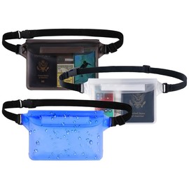 Wasserdichte Tasche, wasserdichter beutel mit verstellbarem Hüftgurt, wasserdichte bauchtasche, Fotografieren geeignet für Wassersport Strand Schwimmen Boot Fahren usw
