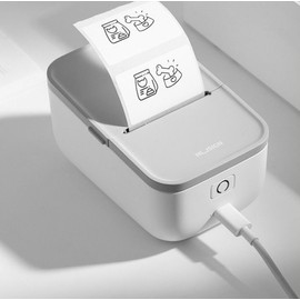Portable Bluetooth Mini Label Printer for Commercial Use - Thermal Sticker Printer