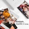 100 Hojas Carta Papel Fotográfico Glossy Brillante 120g Blanco