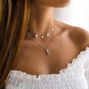 MARLION JEWELS Necklace for women made of a fine cross.