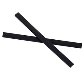 ExactFitt Replacement Ear Socks for Oakley Pitchman OX8050 OX8096 OX8105 OO9439 Tincup Glass Frames (Black - 1 Pair)