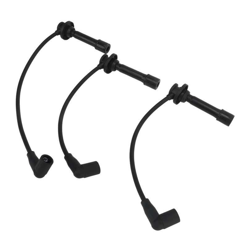 3Pcs Spark Plug Wire Kit Easy Installation MIA11722 Replacement for