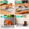 Aisslro Under Sink Mat 22" X 19", Waterproof Silicone Under