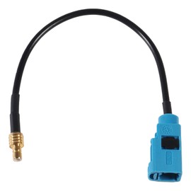 AEDIKO Fakra Z Female to SMB Male Connector Adapter Cable 6" Car DAB Radio Antenna Adapter Cable for Car Truck SUV DAB Radio Stereo Receiver Tuner GPS Antenna Navigation System