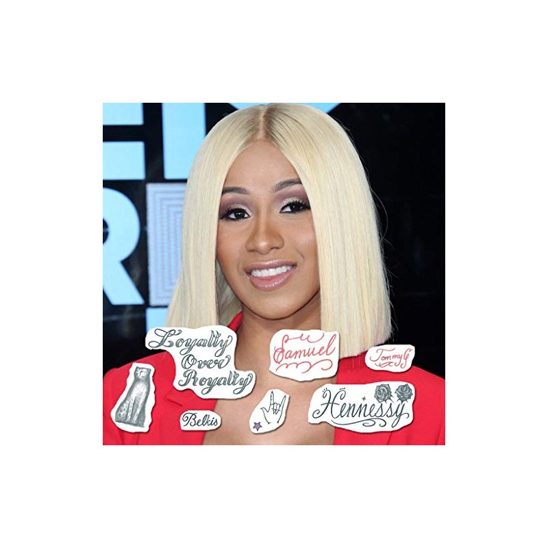 Cardi B Temporary Tattoo Set