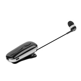 LALAFINA 1 Set Wireless Clip Earbud Headphones Retractable Sports Earbuds for Music Calls Lightweight Portable Design for Running Workouts Black