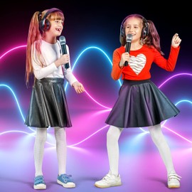 3 Pcs Fake Microphone Toy Microphone Prop Play Plastic Realistic Prop Microphone Pretend Mics Simulate Speech Practice Microphone for Kids Karaoke Fun Stage Costume Prop Party Favor (Novel Style)