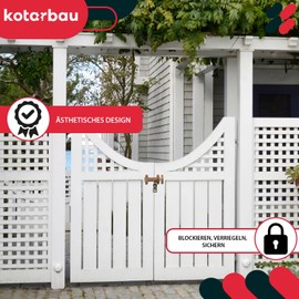 KOTARBAU® Torriegel mit Vorhängeschloss 150 mm Garagentorriegel verzinkter Stahl Türriegel Gartentor Schloss Schlossriegel Riegelschloss Torscharniere Schieberiegel Bolzenriegel