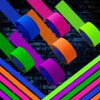 Whaline 6 Colors Neon Gaffer Cloth Tape Fluorescent Rainbow Color