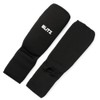 Blitz Elastic Shin & Instep Pads - Black - Small