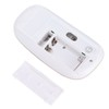 Keyboard Mouse Combo Wireless 2.4G USB Ultraslim Portable Ergonomic Wearproof