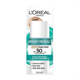 L'Oreal Paris Bright Reveal Tinted SPF 50 Fluid Light 50mL