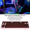61 Keys Mechanical Keyboard DIY Kit Support Wireless 2.4G BT