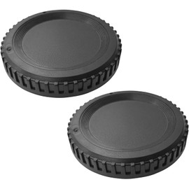 Front Body Cap Cover for Nikon D3500 D3400 D3300 D3200 D3100 D5600 D5500 D5300 D5200 D5100 D7500 D7000 D850 D810 D800 D750 D350 D90 D80 D70 DSLR Cameras,Hxdzieory [2 Pack]