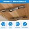 2 PCS Folding Door/Shelf Hinge, 90 Degree Hidden Bracket Table