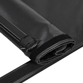 GarveeTech Soft Roll-up Truck Bed Tonneau Cover Compatible with 2004-2024 Ford F150 | 5.5Ft Fleetside Bed