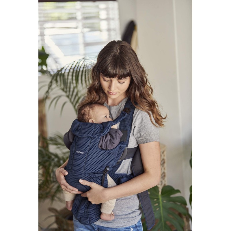 BabyBjörn Baby Carrier Free, 3D mesh, Navy Blue