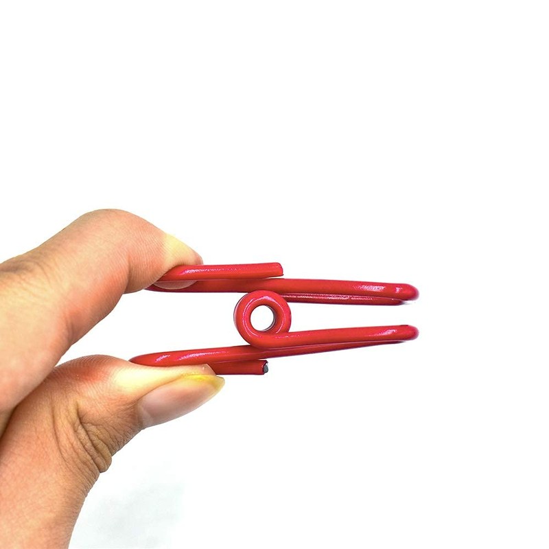 Chip Clips, Utility PVC-Coated Steel Clip for Food Package, Chips