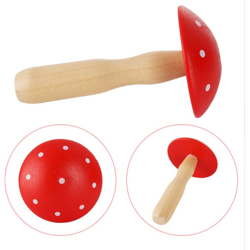 Saccgt Wood Darning Mushroom Darner Patching Tool Socks Pants Clothes