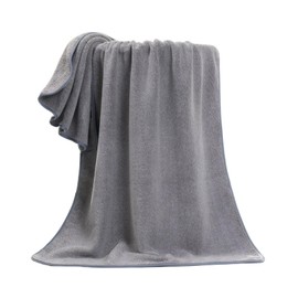 AIXXCUVQ Large Microfiber Bath Towel for Quick Drying and Ventilating Bamboo Carbon Fibers Because of Natural Mite Towel for Hair, Solid color set