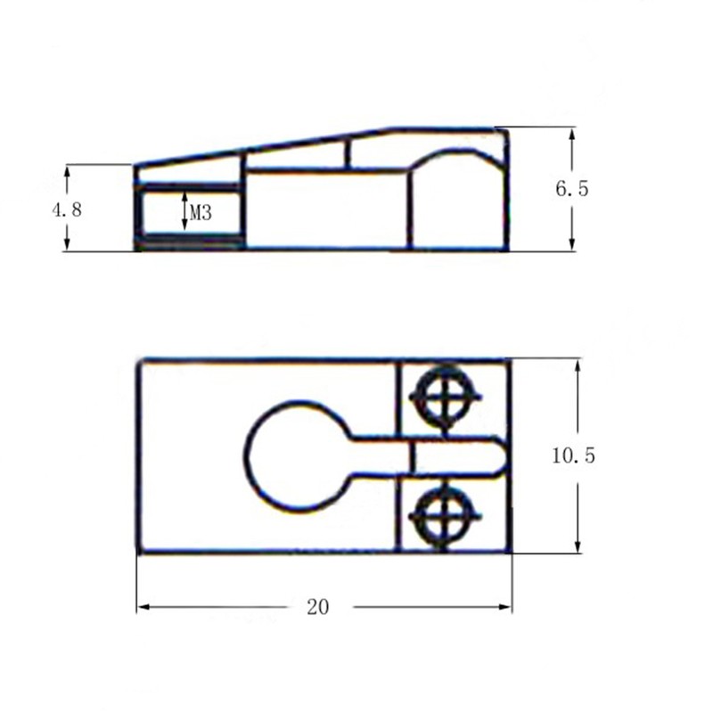 6Pcs Guitar Bridge Saddle Brass String Saddles Replacement Electric Guitar