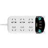 Power Strip Multifunctional USB Port ABS Flame Retardant Socket Strip