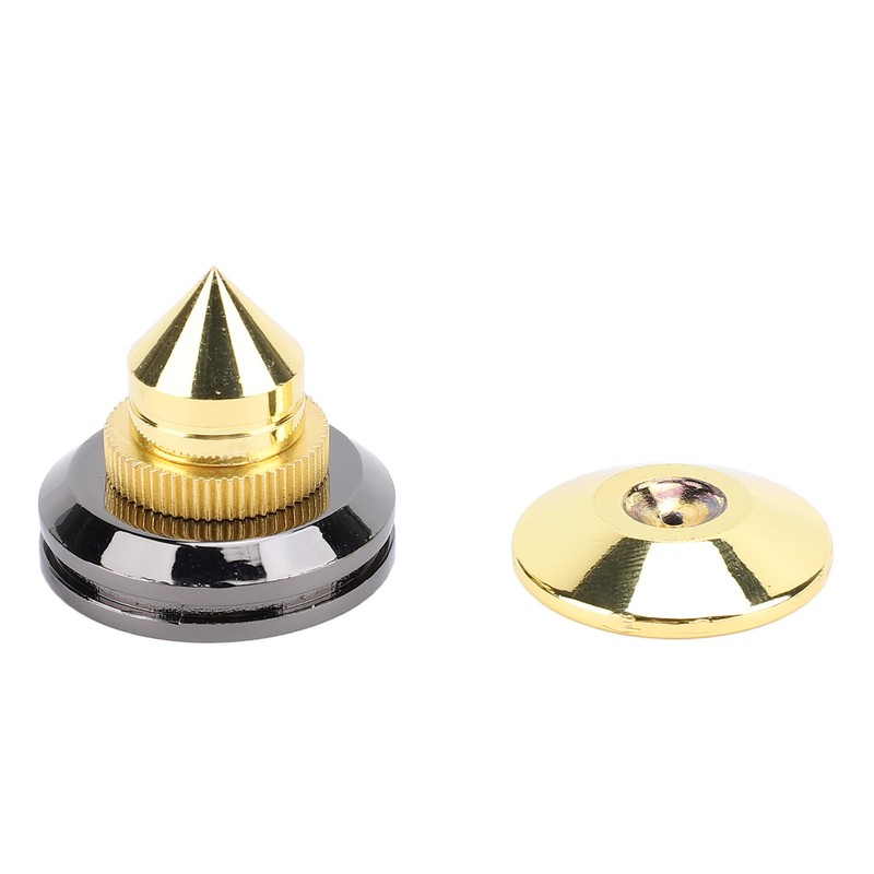 Speaker Spike Pad Kit Wide Application Shock Absorbing Zinc Alloy