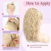 HOOJIH Ponytail Extension, Curly Wavy Drawstring Ponytail Hair Extensions Extra