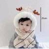 K&H Gorro Bufanda Niños Invierno Frio Orejas Reno Bebe Premium