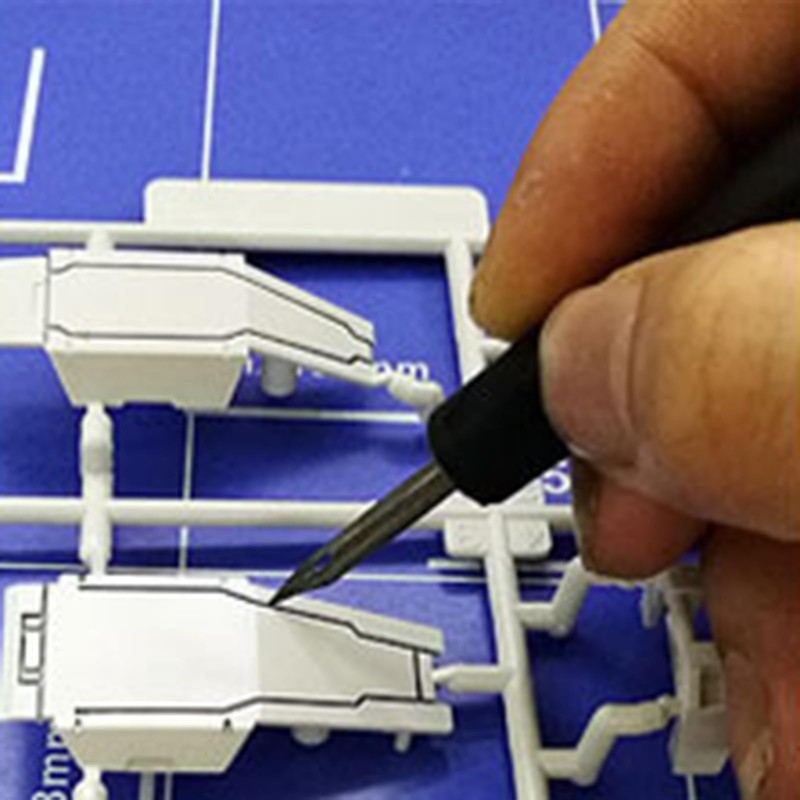 Milageto Model Panel Line Accent Pen Model Painting Tool DIY
