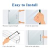 EAISMON Frameless Shower Door Seal Strip 4 Pack x 39