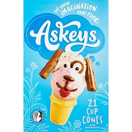 Askey's Cornet Ice Cream Sundae, 21 Cones