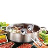 LP Living Plus Dual Sided Stainless Steel Shabu Shabu Hot
